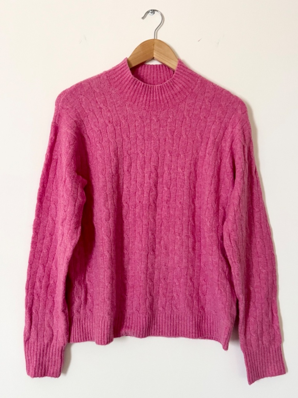 J.Crew Factory Extra Soft Cable Knit Sweaters Bundle of 2 Size M - Picture 2 of 16